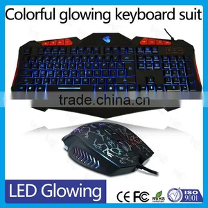 Custom Function Ergonomic Keyboard Backlight Led Colorful Gaming Mouse thumbnail-2