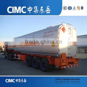 CIMC 40000L Tri Axle Fuel Truck Transport Tank Semi Trailers thumbnail-3