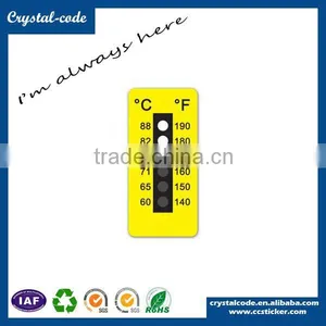 Hot Sale Promotional Thermometer Self Adhesive Thermal Indicator Sticker Label thumbnail-1