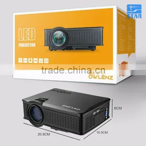 LED LCD Digital Slide Projector HDMI 800*480 Support 1080P HD for Home Theater thumbnail-4