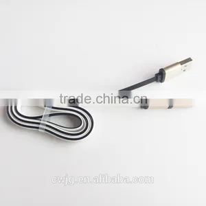High Speed Flat Noodle Micro Data Micro Usb Power Cable for Samsung Supplier's Choice thumbnail-3