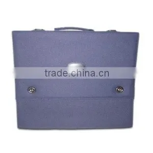 Canvas Briefcase With Nickel Lock,One Shoulder Belt thumbnail-1