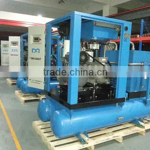 Venezuela 22kw 37kw Electric Industrial Screw Air Compressor With Air Dryer thumbnail-4