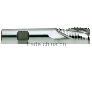 HSS Co8 Coarse Pitch Roughing End Mill Short Length for Aluminum thumbnail-1