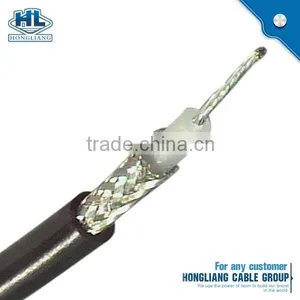 RG58U Coaxial Cable CCS Conductor 50 OHM Foam PE Al Foil Shield AL-Mg Wire Braid PVC Jacket thumbnail-2
