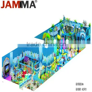 2016 New Ocean Style Children Play Center Kids Indoor Playground for Sale Children Commercial Indoor Playground Equipment thumbnail-6