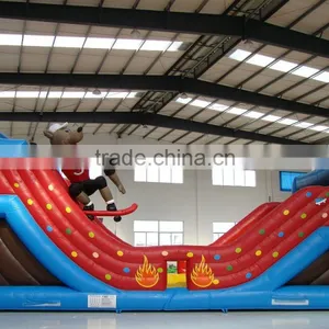 Selling Factory Price PVC Cheap Inflatable Dry Slide thumbnail-1