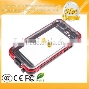 4.7 Inch Red Cellphone Waterproof Case for IPhone 6 Case With Home Button thumbnail-2