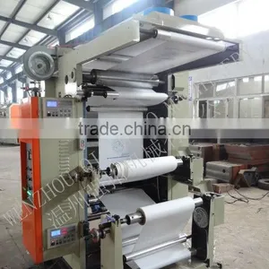 Plastic Film Bag Paper Bag 3 Color Flexo Printing Machine thumbnail-2