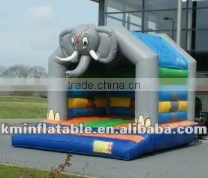 Elephant Inflatable Bouncer thumbnail-1