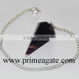 Wholesale Gemstone Pendulums Healing Pendulum Facetted Pendulum Dowsing Pendulum thumbnail-1
