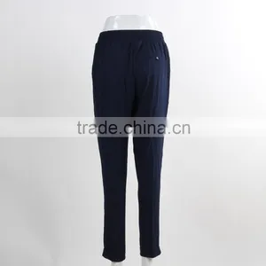 F5S30043 Casual Dark Blue Women Slacks thumbnail-3
