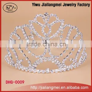 2015 Hot Rhinestone Heart Wedding Tiaras and Crowns for Bride thumbnail-1