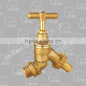 708-31 BOILER DRAIN STOP VALVE BRASS ANGLE thumbnail-1