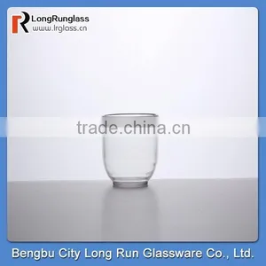 LongRun 168ml Lovely Shape Clear Drinking Water Tea Glass Beer Glass Cup thumbnail-1