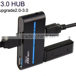 Hot Mini Rotatable 4 Ports USB Hub High Speed USB Hub Hot Sell USB 3.0 Hub Black & White Available thumbnail-1