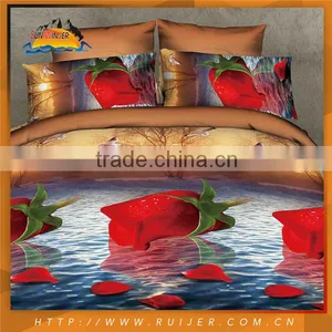 Reasonable Price Reactive Printing Floral Design Quilt Manufacturer thumbnail-6