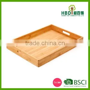 2016 New Design Wood Bamboo Serving Tray thumbnail-1