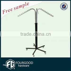 4 Way Clothing Display Rack / Supermarket Rack / Display Stand thumbnail-1