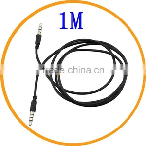 3.5mm Male Audio Aux Stereo Jack Cable 1M From Dailyetech thumbnail-1
