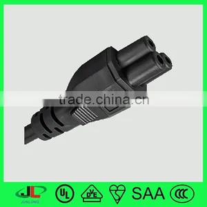 China Clear Insulated Wire Power Cord Flat Ccc Mickey 3 Prong Female Plug thumbnail-2