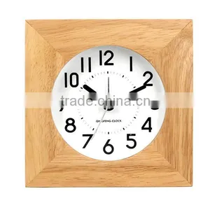 Wooden Table Alarm Clock With High Quality thumbnail-1