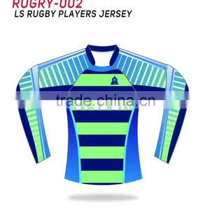 2016 Best Quality Custom Made Sublimated Rugby Jersey Sublimated Rugby Jerseys thumbnail-4