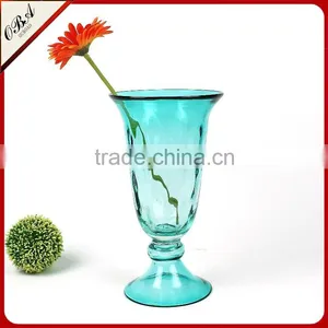 Wholesale Direct Sales Creative Glass Vase for Wedding Centerpiece / Flower Shape Cheap Glass Flower Vase for Terrarium thumbnail-2