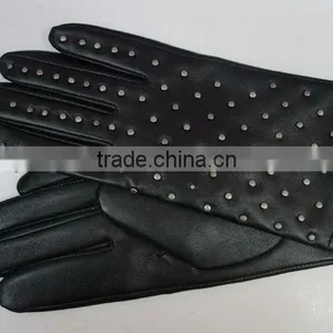 Leather Gloves/pu Gloves With Snake Pattern thumbnail-1