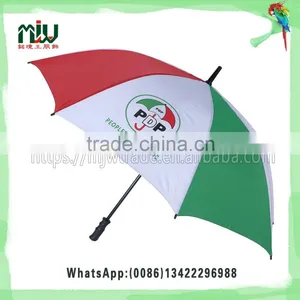 Leader Wholsale High Quality Solid Advertising Umbrellas With Custom Logo For Election Event thumbnail-3