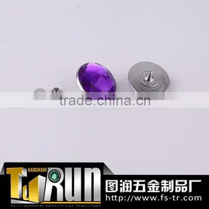 Fashion Design Metal Decoration Rhinestone Jeans Rivet thumbnail-2
