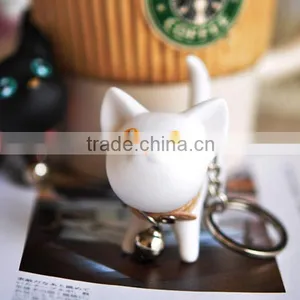 Mini Cat Shape Keychains, Custom Metal Keychains, Custom Metal Mini Cat Shape Keychains Manufacture thumbnail-1
