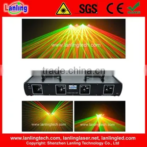 Four Heads Laser Beam Show RG Manufacturer Wholesale DJ Equipment thumbnail-1