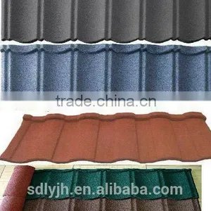 COLORFUL STONE COATED STEEL ROOFING SHEET MANUFACTURER thumbnail-1