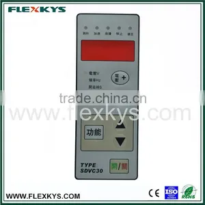 Pillow Embossed High Quality Graphic Overlay for Membrane Control Panel thumbnail-1