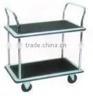 Hotel 2 Layers Stainless Steel Housekeeping Cart Service Cart Food Service Trolley for Restaurant Equipment thumbnail-1