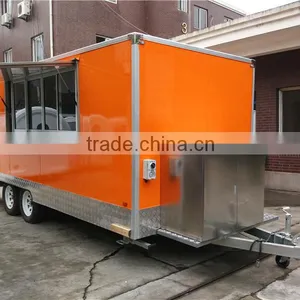 5.6M Food Trucks Mobile Food Trailer for Sale in America thumbnail-6