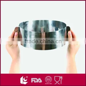 Wholesale Retractable Stainless Steel Cake Ring Set thumbnail-3