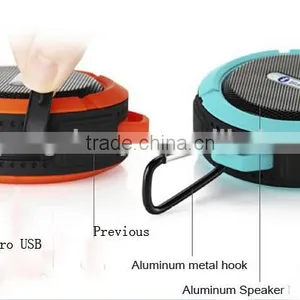 Factory Wholesale Wireless Waterproof Bluetooth Shower Speaker With Scuker thumbnail-4