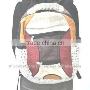 Hemp Back Pack Bag thumbnail-1