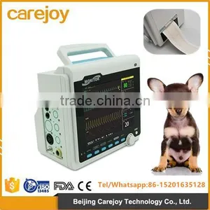 CE& FDA Approved 8.4-inch 5-Parameter Vet Patient Monitor With Printer thumbnail-1