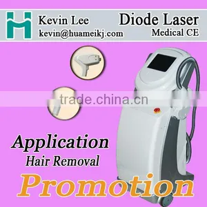 10x20mm Spot-size 808nm Diode Laser Hair Removal With Headpiece Cooling thumbnail-1