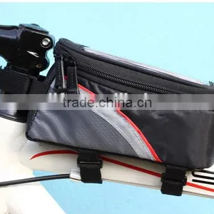 Bicycle Waterproof Smartphone Bag Bike Handlebar Phone Bag Touchscreen Bag thumbnail-2