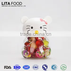 Wholesale Chinese Candy Pink Hellokitty Candy Jar for Jelly Gummy Candy thumbnail-1