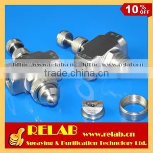 Stainless Steel Siphon Adjustable Drip-free Air Atomizing Nozzle thumbnail-2