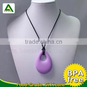 New Teether Star Pendant Baby Cute Toy Pendant Necklace 100% BPA Free Food Grade Silicone thumbnail-1