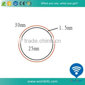 13.56MHz ISO 15693 RFID I Code Sli Sticker Label for 30mm Coin Tag thumbnail-4