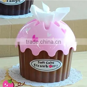 Decorative Plastic Tissue Box for Rolls Tissue thumbnail-6
