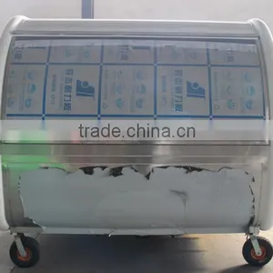2016 Practical Hand Push Commercial Outdoor Mobile BBQ Catering Food Cart thumbnail-5