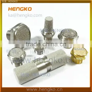 Sintered SS 316L Stainless Steel Silencing Pneumatic Exhaust Valve thumbnail-5